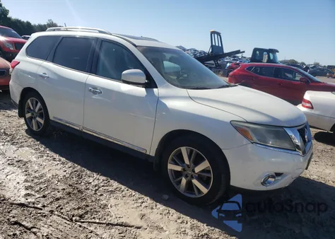 2015 Nissan Pathfinder S из США, поврежденный, VIN 5N1AR2MN1FC636750